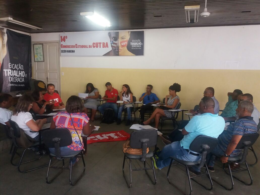 Sinttel participa de reunião do Coletivo de Comunicação da CUT Bahia